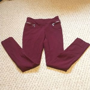 Women's XS Maroon Jegging Pants